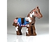 invID: 414233245 P-No: 4493c01px2  Name: Horse with Blue Blanket, Right Side Red Circle Pattern