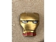 invID: 415639293 P-No: 10908pb12  Name: Minifigure, Visor Top Hinge with Gold Face Shield and Bright Light Blue Eyes Pattern