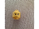 invID: 416306911 P-No: 3626cpb0643  Name: Minifigure, Head Male Stern Black Eyebrows, White Pupils, Frown, Sweat Drops Pattern - Hollow Stud