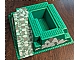 invID: 416383105 P-No: 2552px6  Name: Baseplate, Raised 32 x 32 with Ramp and Pit with Dark Gray and Light Gray Rocks Pattern