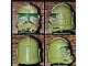 invID: 416519913 P-No: 11217pb08  Name: Minifigure, Headgear Helmet SW Clone Trooper (Phase 2) with 41st Camouflage Pattern