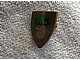 invID: 418872191 P-No: 3846p48  Name: Minifigure, Shield Triangular  with Forestmen Elk / Deer Head on Green Background Pattern