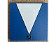 invID: 418993439 P-No: 6881pb09  Name: Tile 6 x 6 with White Triangle and Lamborghini Logo Pattern (Stickers) - Set 8214
