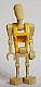 invID: 419735670 M-No: sw0184  Name: Battle Droid Commander - Yellow Torso, Angled Arm and Straight Arm