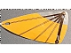 invID: 426730900 P-No: x66px15  Name: Plastic Triangle 6 x 12 Wing with Brown Spars and Orange Cloth Pattern