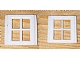 invID: 430574830 P-No: bwindow01  Name: Window 4 Pane for Slotted Bricks