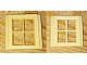 invID: 430575190 P-No: bwindow01  Name: Window 4 Pane for Slotted Bricks