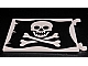 invID: 431914081 P-No: 2525p01  Name: Flag 6 x 5 with Skull and Crossbones (Jolly Roger) Pattern on Both Sides (Printed)