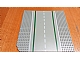 invID: 436596817 P-No: 2358pb04  Name: Baseplate, Road 32 x 32 7-Stud Straight with Road with Green Lines and White Sidelines Pattern